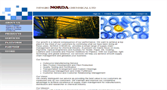 Desktop Screenshot of nordachem.com